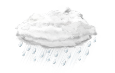 mäßiger Regen mäßiger Regen